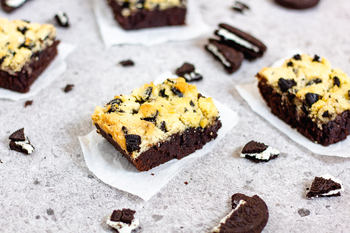 Vegan Oreo Chunk Brookies