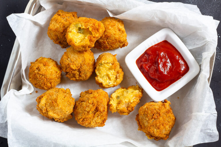 Vegan Chili Cheese Nuggets