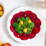 Beetroot Carpaccio with Apple and Walnut