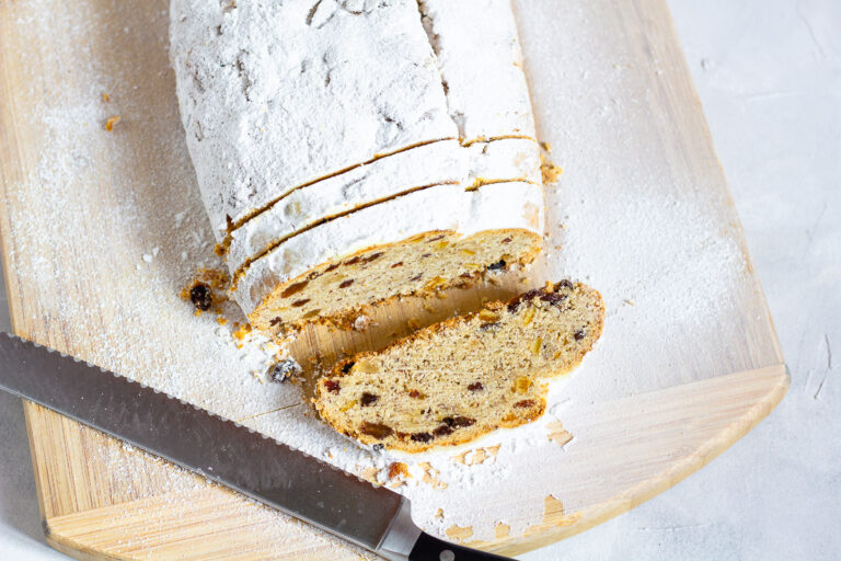 Vegan Christmas Stollen (German Christmas Cake)