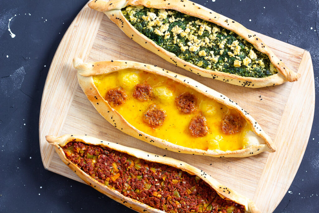 Vegan Pide - 3 Tasty Versions - Cheap And Cheerful Cooking