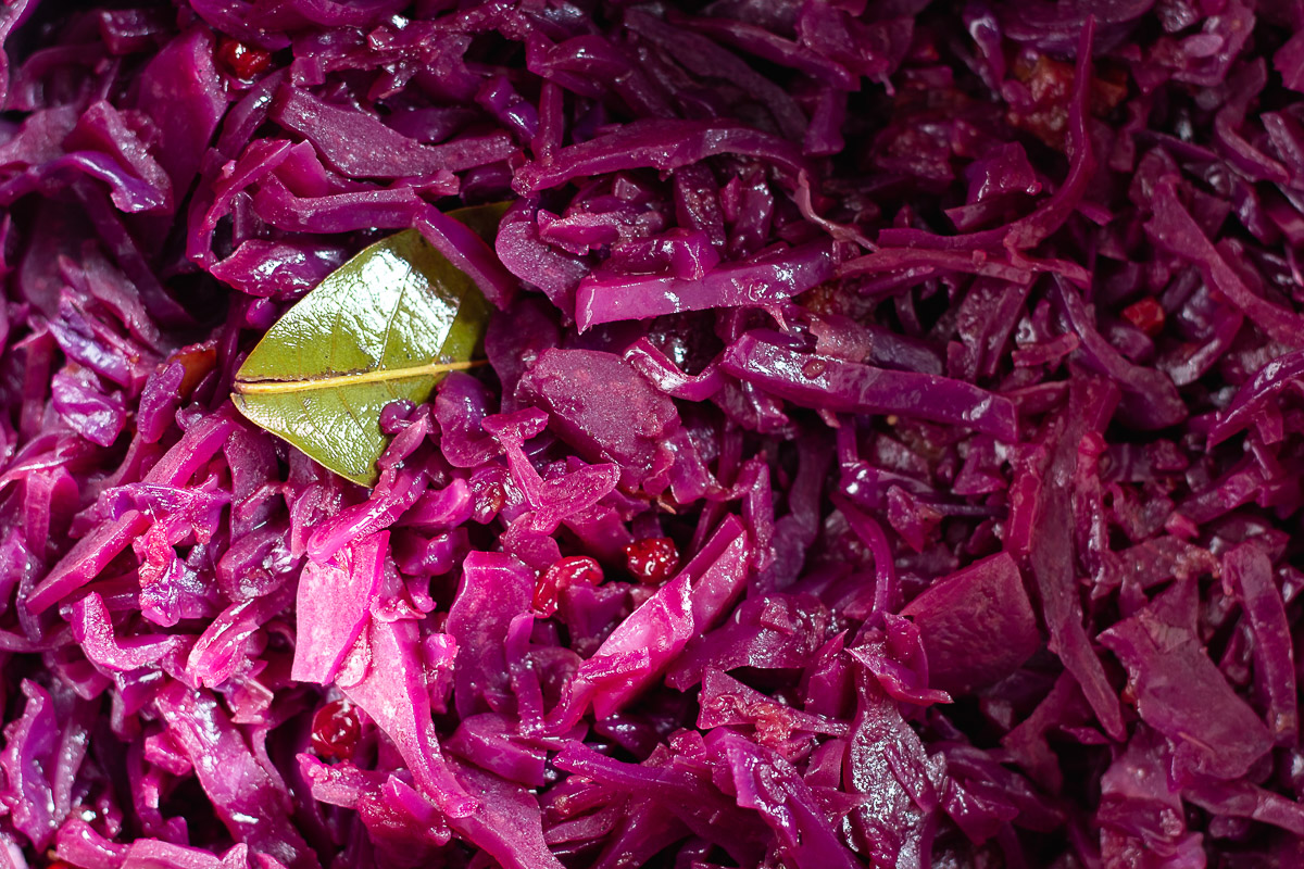 Vegan Red Cabbage with Apple