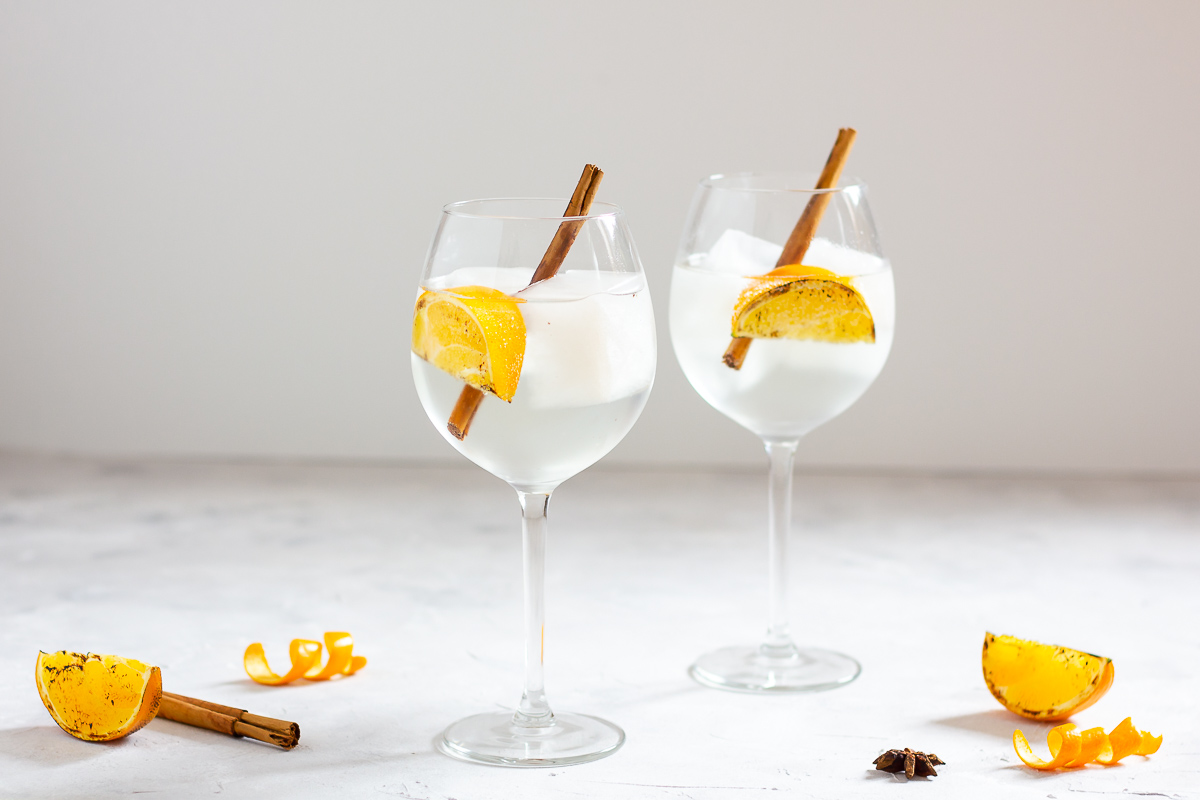 Winter Gin and Tonic with Orange, Cinnamon and Star Anise - Cheap And  Cheerful Cooking