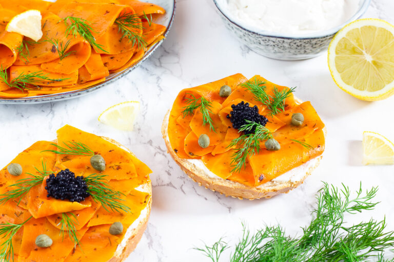 Carrot Lox - Vegan Smoked Salmon