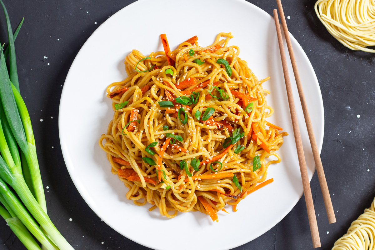 Chinese Fried Noodles - Basic Recipe