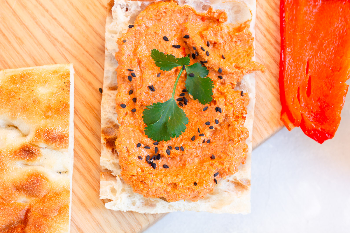 Muhammara - Red Pepper Walnut Dip