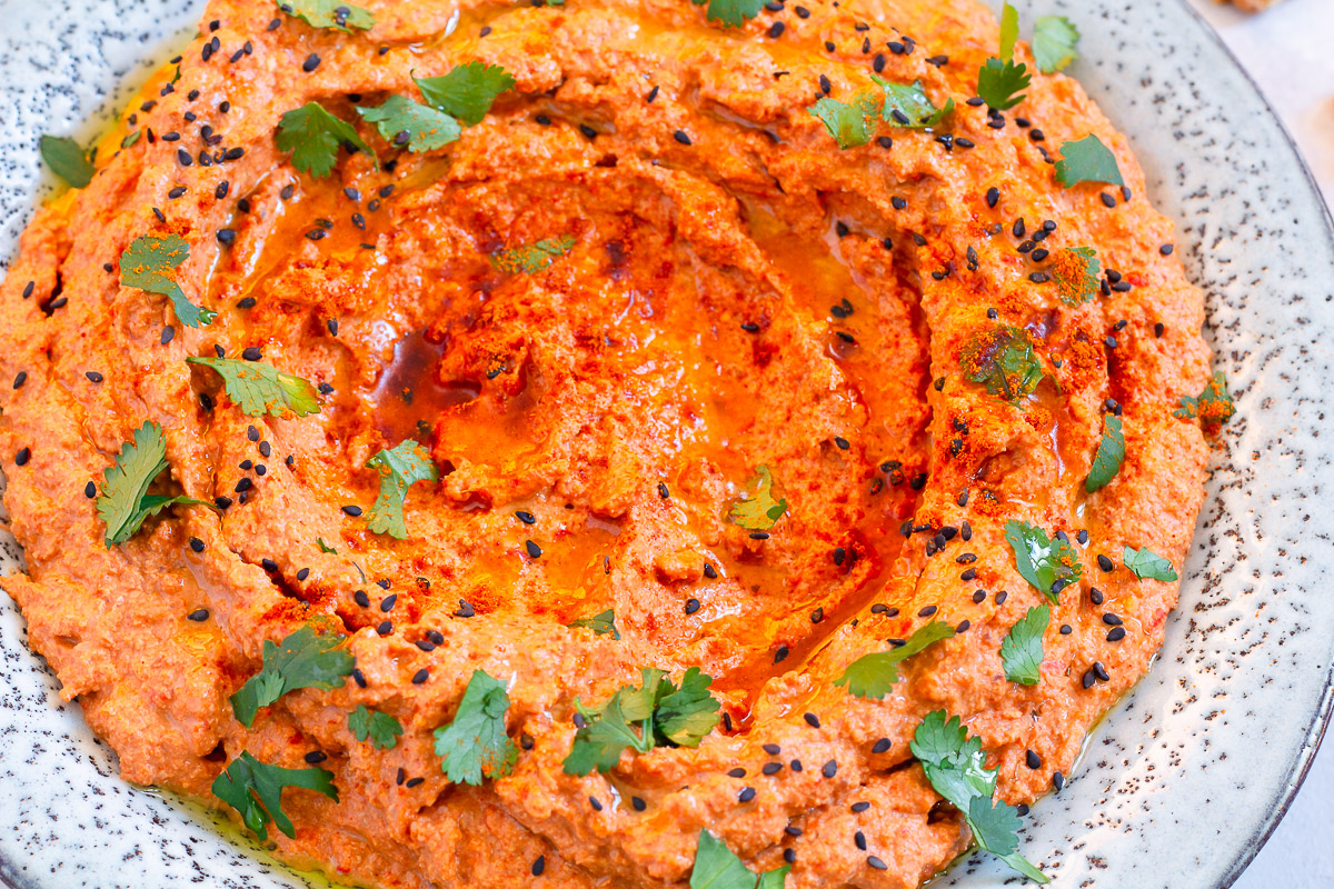 Muhammara - Red Pepper Walnut Dip