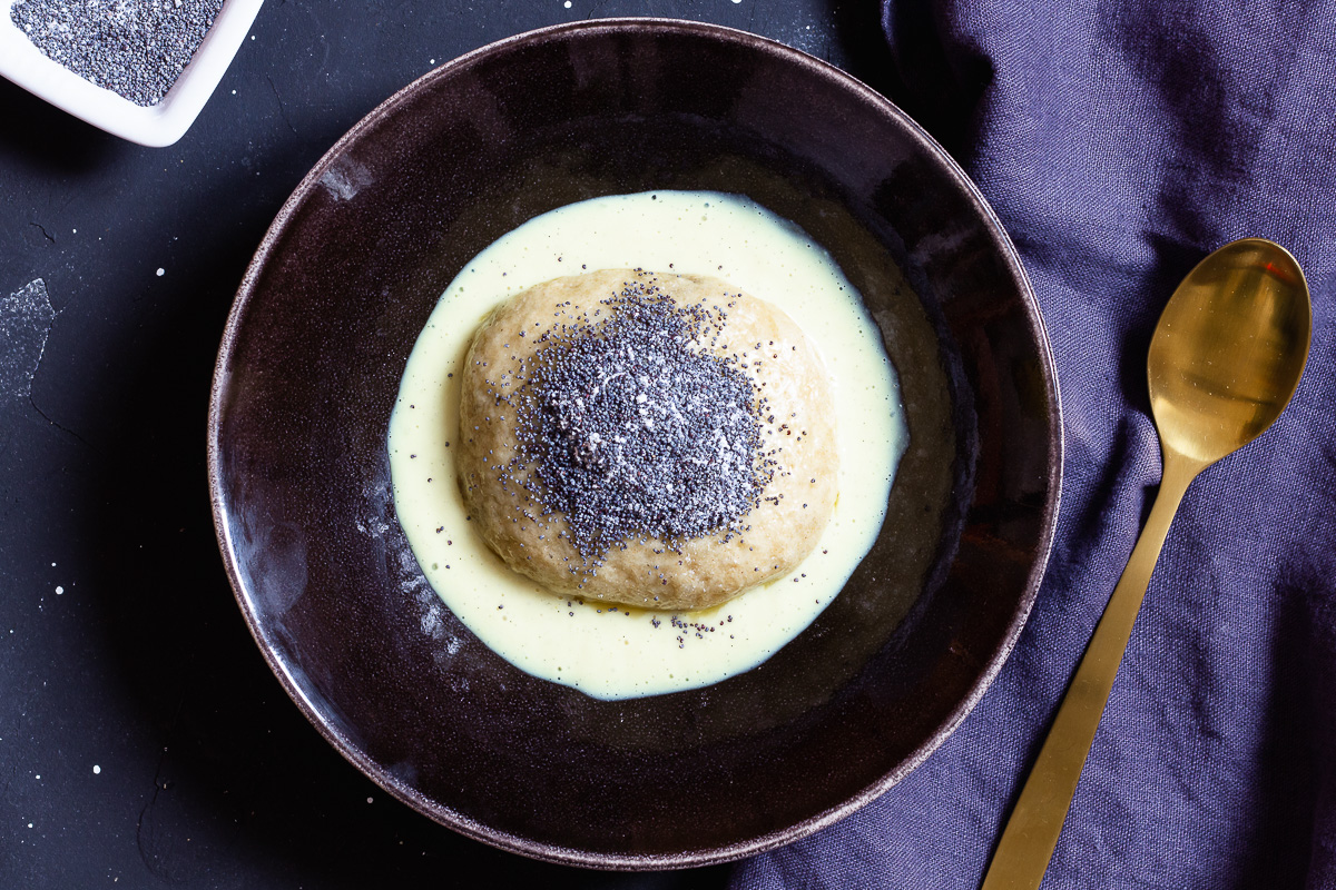 Vegan Germknödel - Austrian Yeast Dumplings