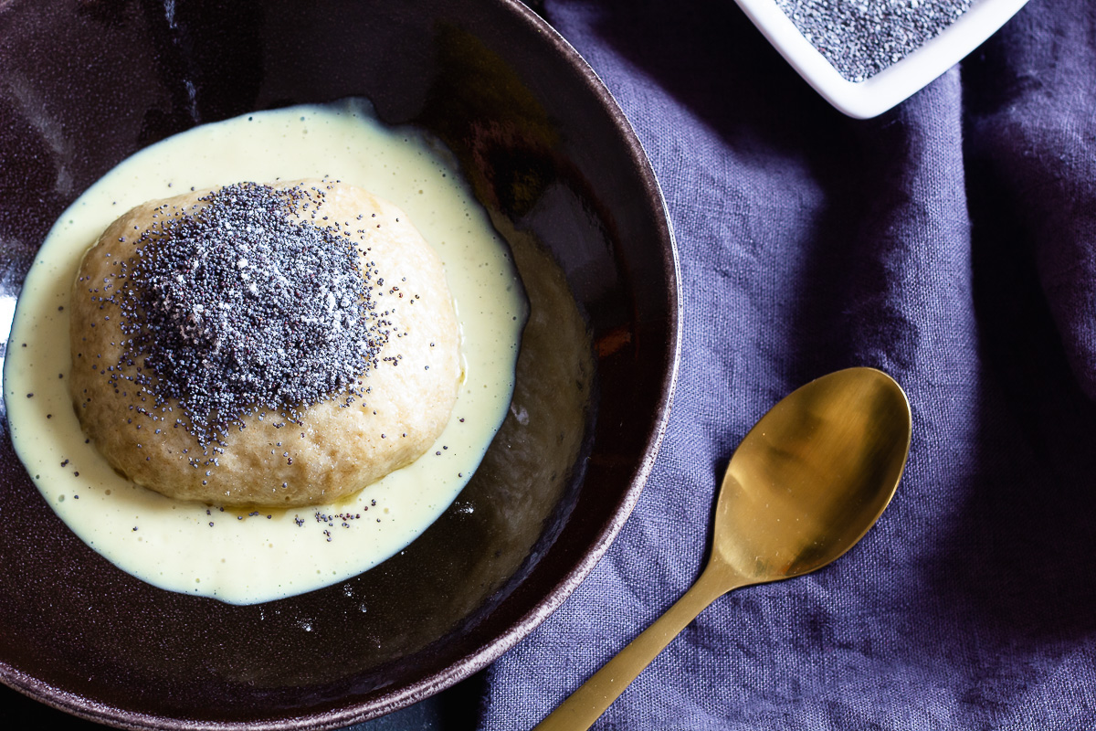 Vegan Germknödel - Austrian Yeast Dumplings