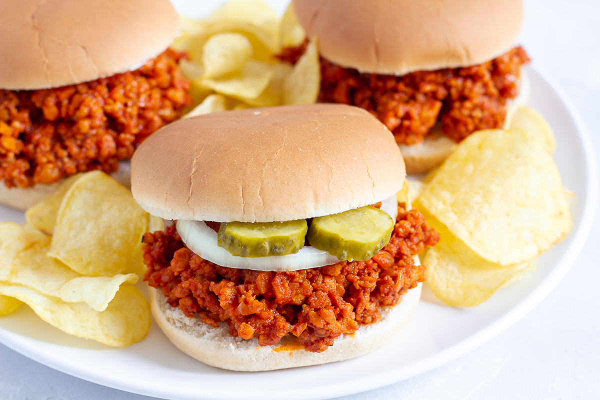 Vegan Sloppy Joes