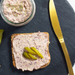 Vegan Liver Sausage Spread with Beans and Smoked Tofu