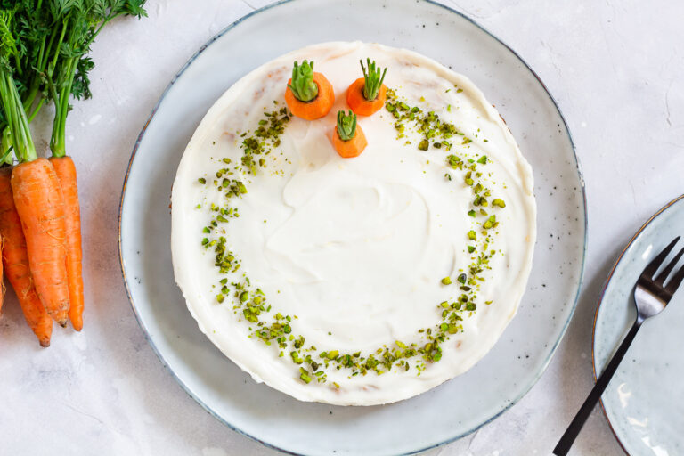 Veganer Karottenkuchen