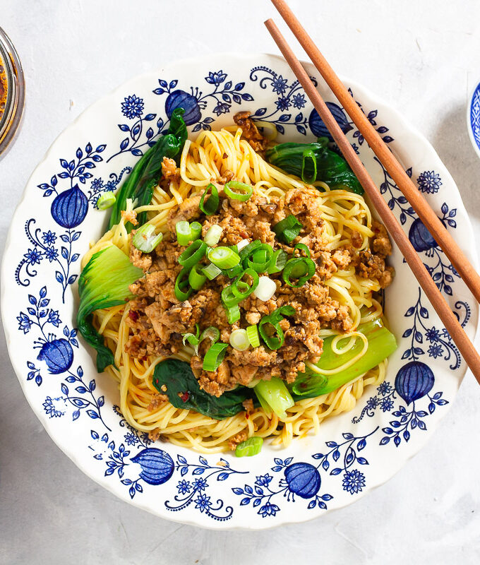 Vegan Dan Dan Mian - Spicy Sichuan Noodles