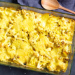 Vegan Cauliflower Casserole with Potatoes