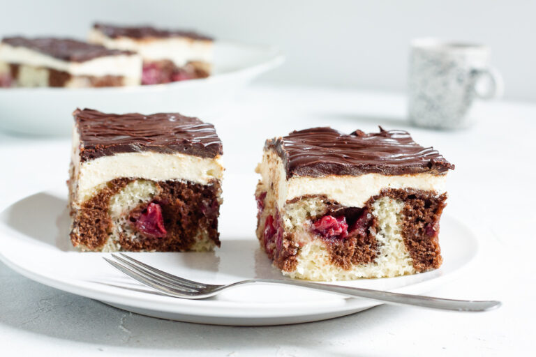 Vegan German Donauwelle Cake