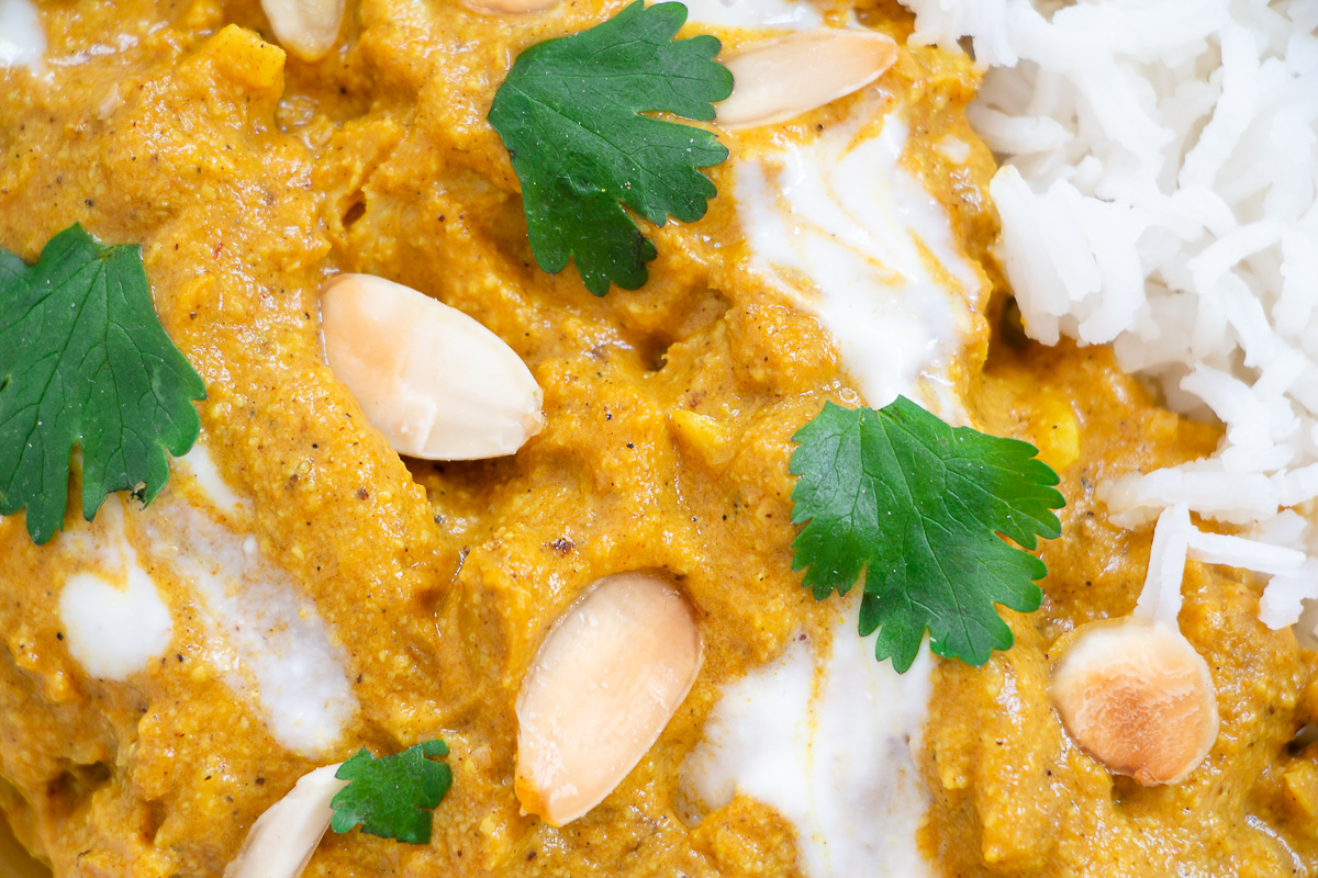 Vegan Chicken Korma