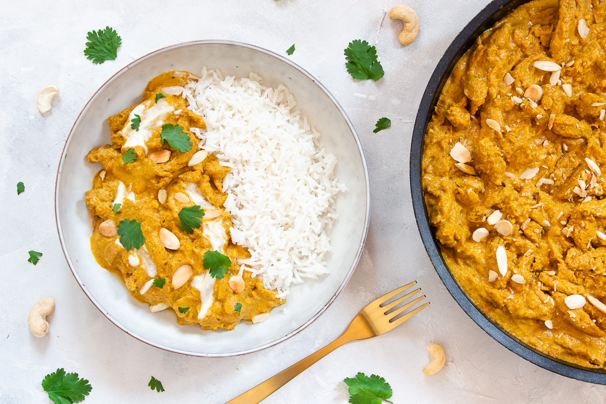 Vegan Chicken Korma