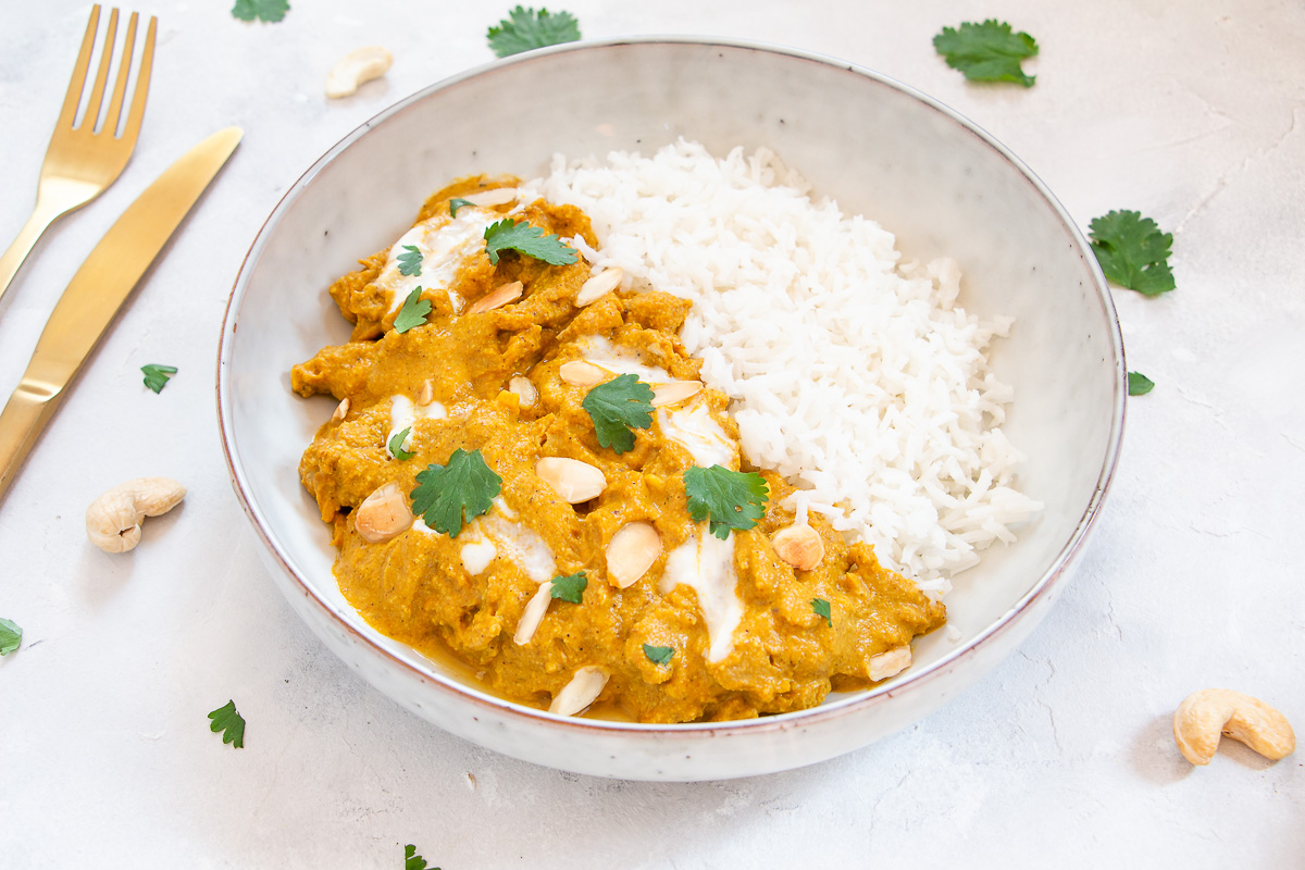 Vegan Chicken Korma