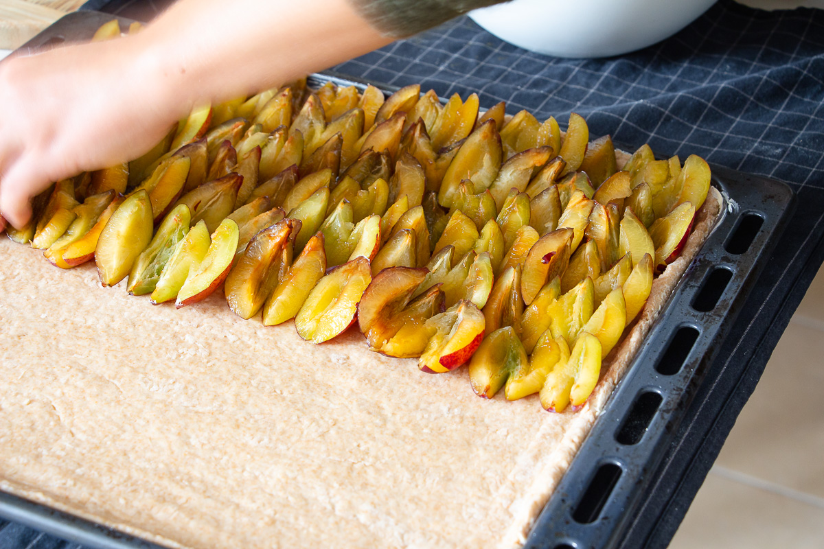 Vegan Plum Cake