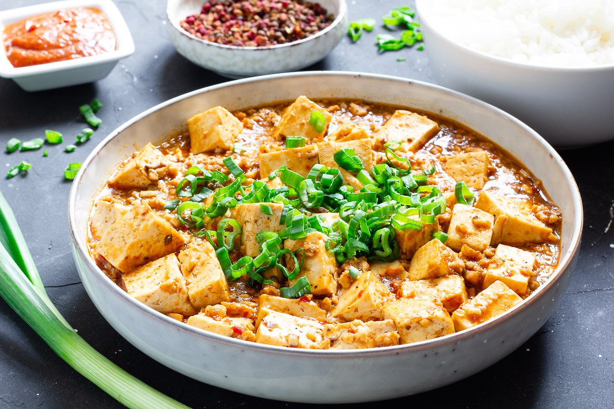 Vegan Mapo Tofu