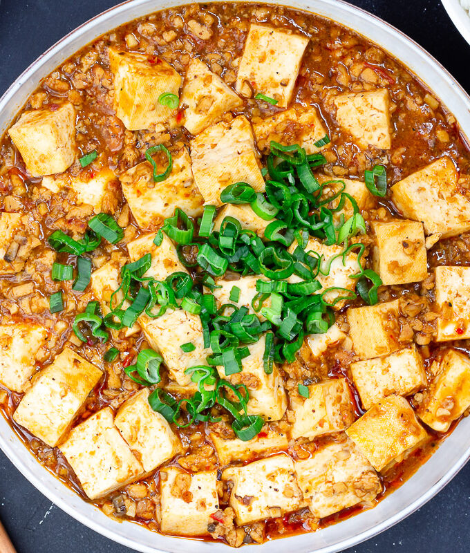 Veganer Mapo Tofu
