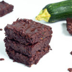 Vegane Zucchini Brownies - saftig & lecker