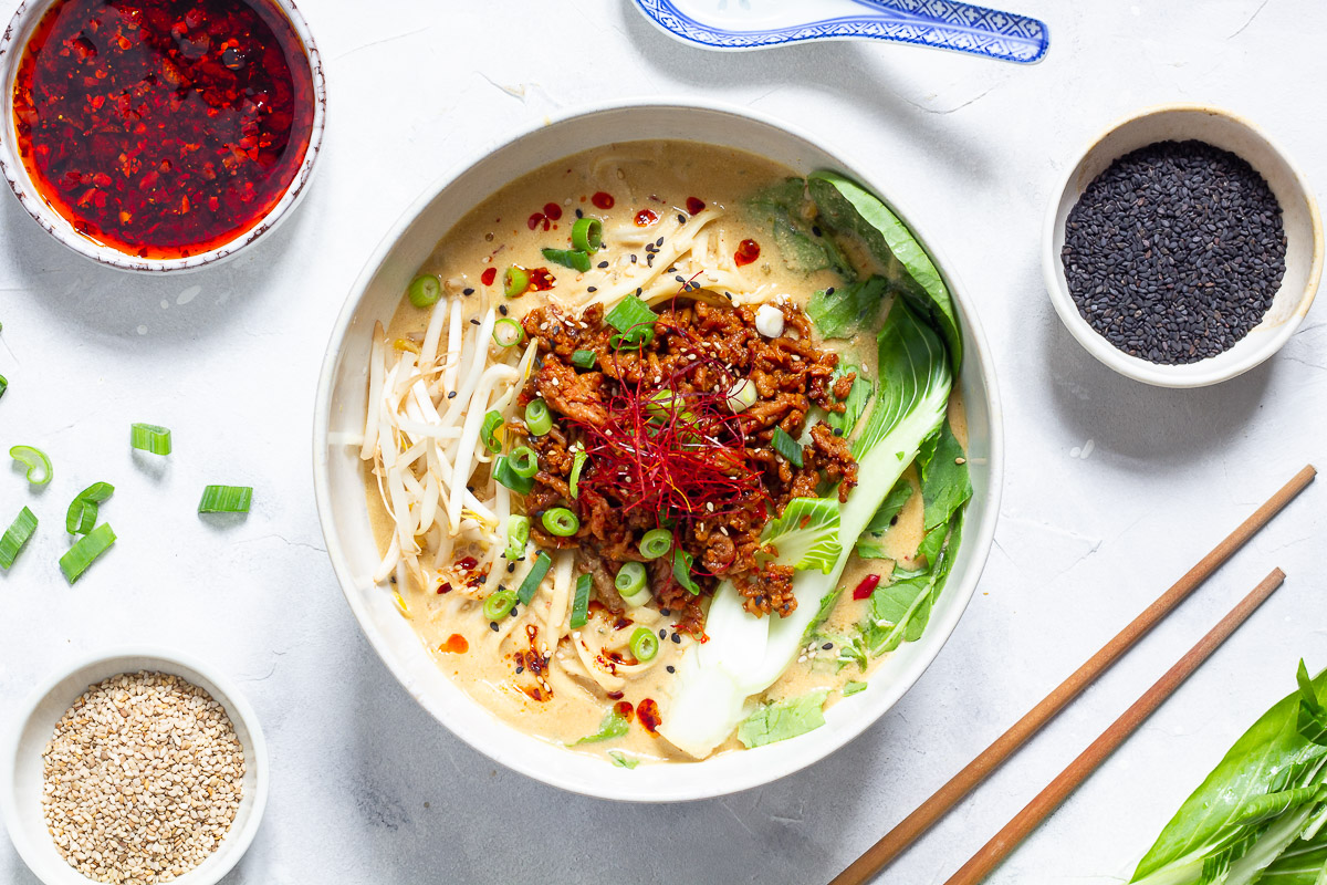 Vegan Tantanmen Ramen