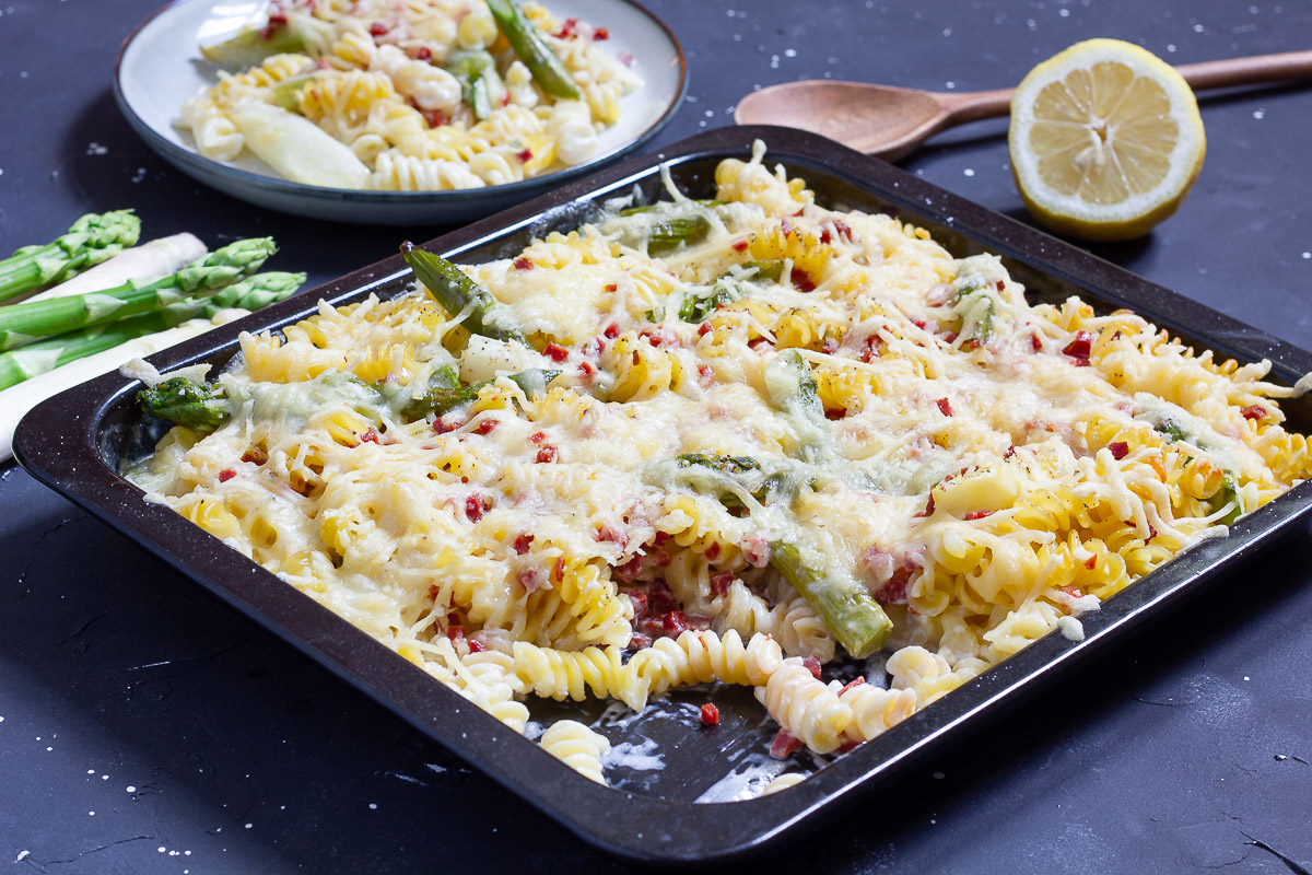 Vegan Asparagus and Noodle Casserole