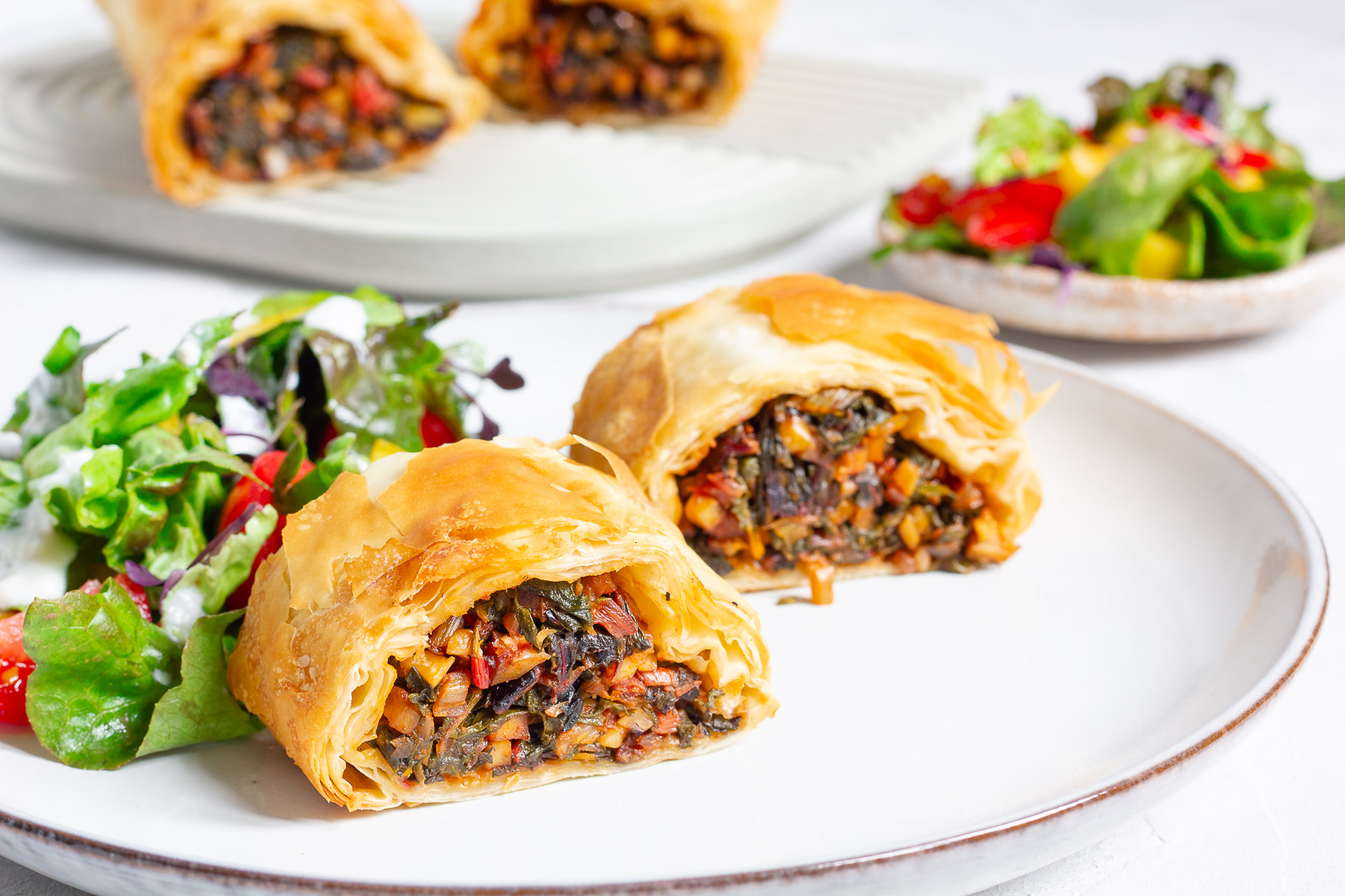 Vegan Chard Strudel