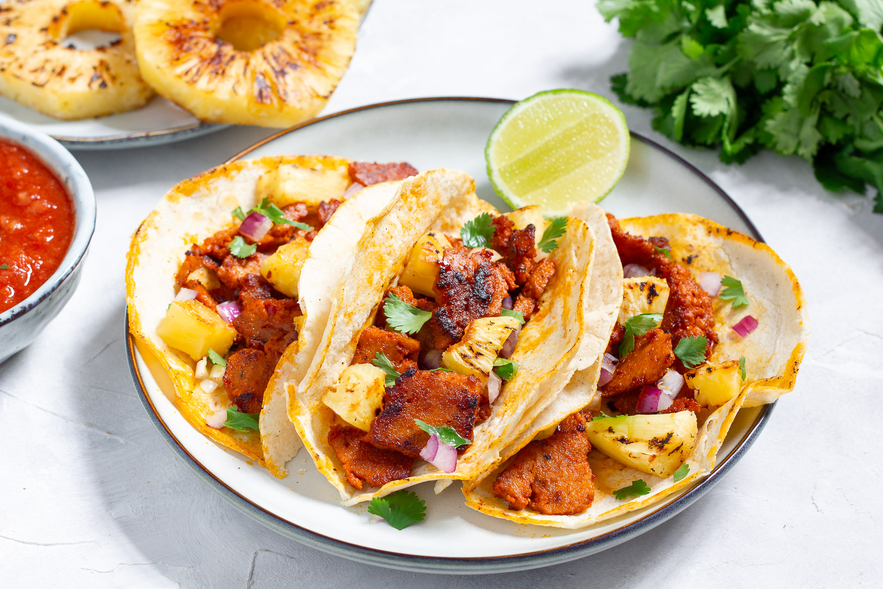 Vegan Tacos al Pastor