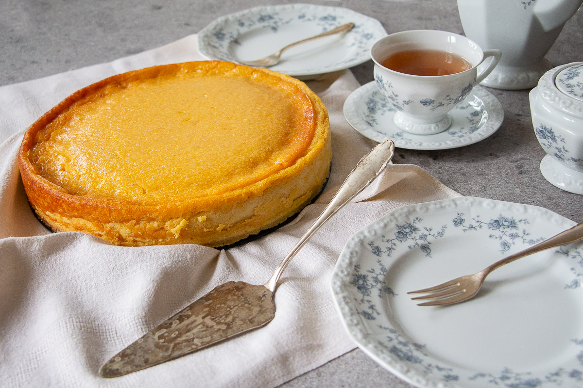 Vegan German Cheesecake – Grandma Style