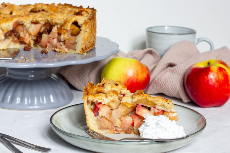 Vegane Appeltaart - holländischer Apfelkuchen