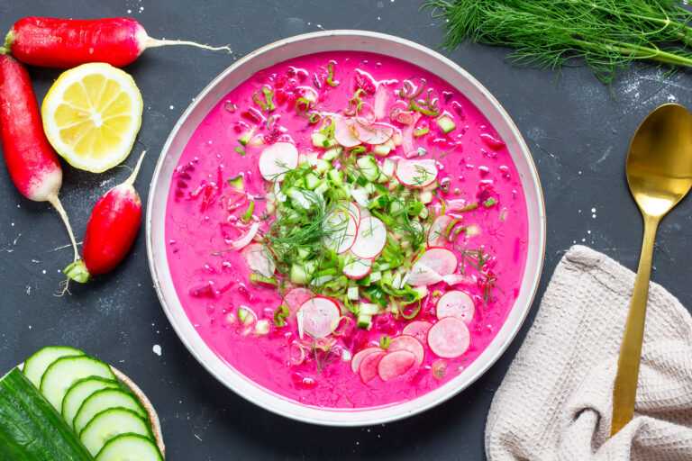 Vegan Chlodnik – Cold Beetroot Soup