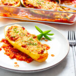 Vegan Stuffed Zucchini Boats