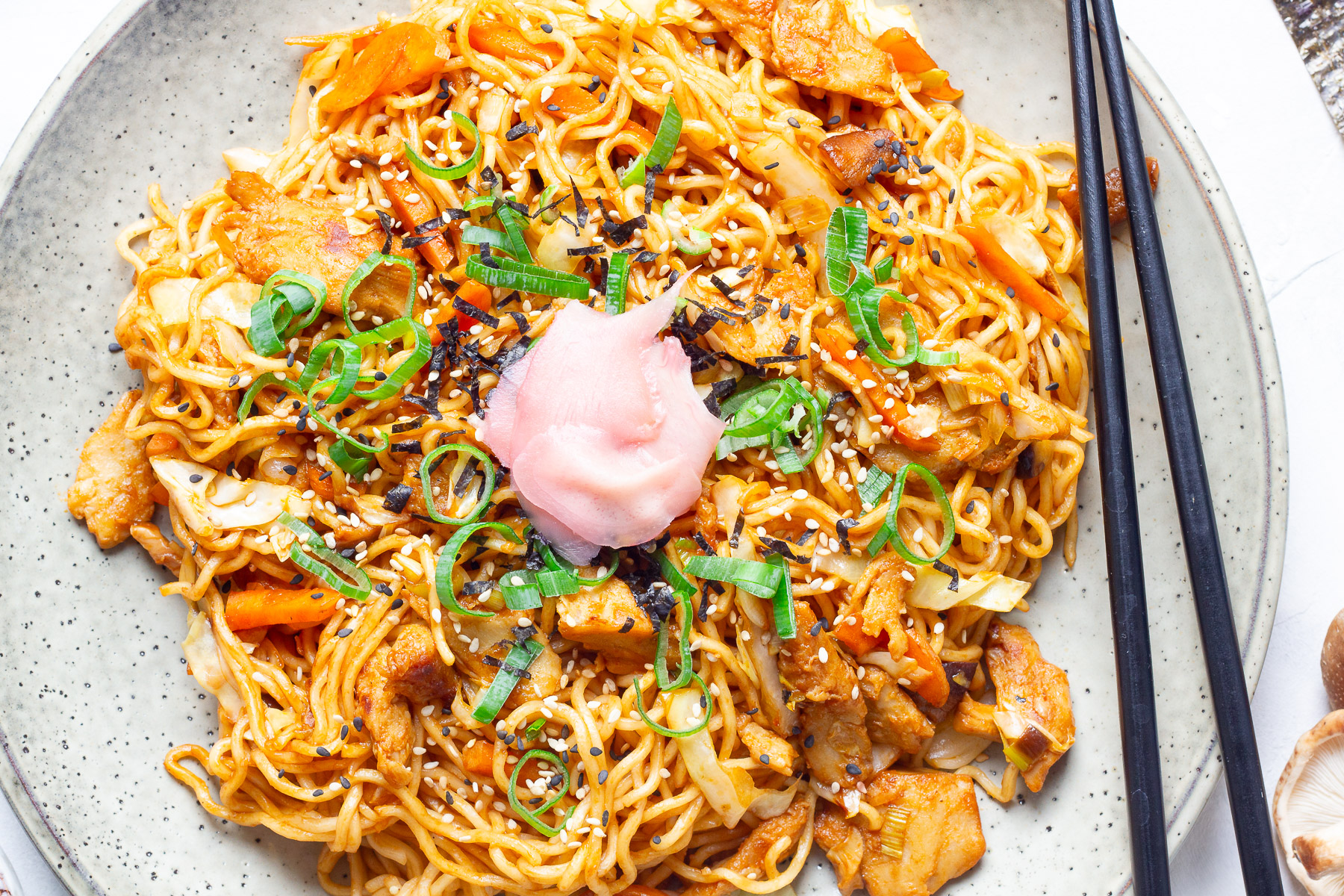 Vegan Yakisoba – Japanese Fried Noodles