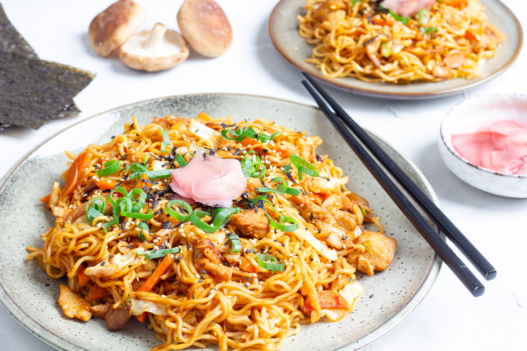 Vegan Yakisoba – Japanese Fried Noodles